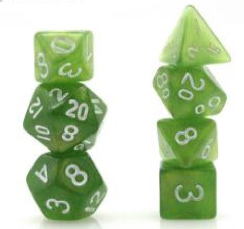 Game Habit The Green Rancher Mini Poly 7 Dice Set | Dragon's Lair Comics and Fantasy Houston TX