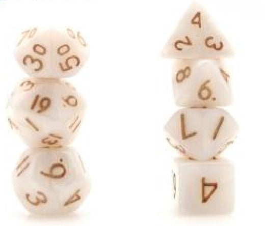 Game Habit Ice Cream Cone Mini Poly 7 Dice Set | Dragon's Lair Comics and Fantasy Houston TX