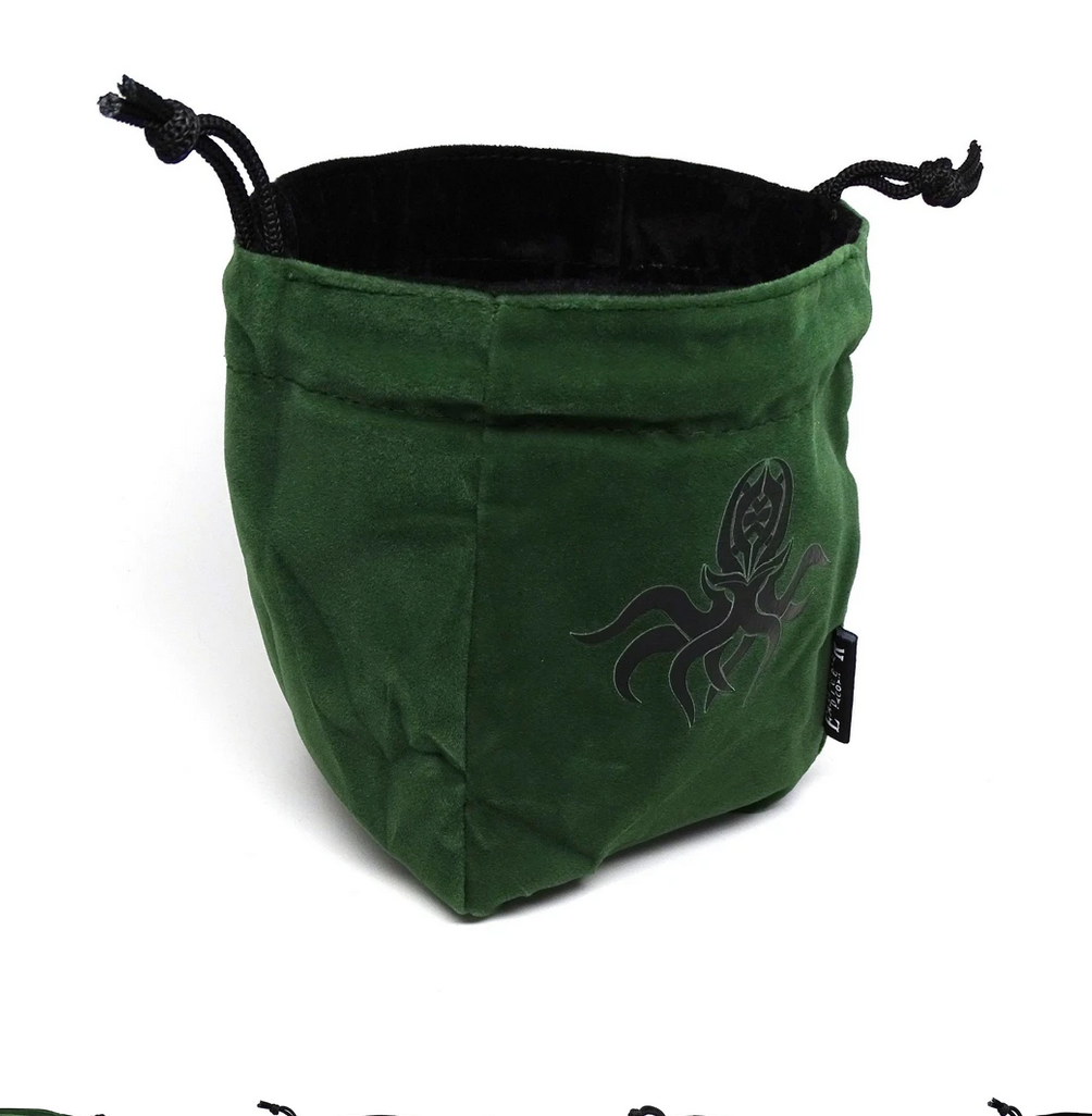 Easy Roller Cthulhu Reversible Microfiber Self-Standing Large Dice Bag | Dragon's Lair Comics and Fantasy Houston TX