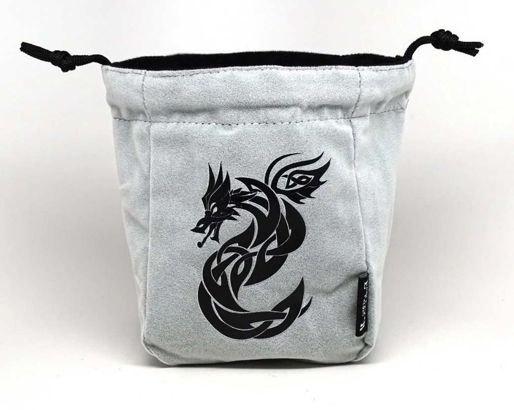 Easy Roller Celtic Knot Dragon Reversible Microfiber Self-Standing Large Dice Bag | Dragon's Lair Comics and Fantasy Houston TX