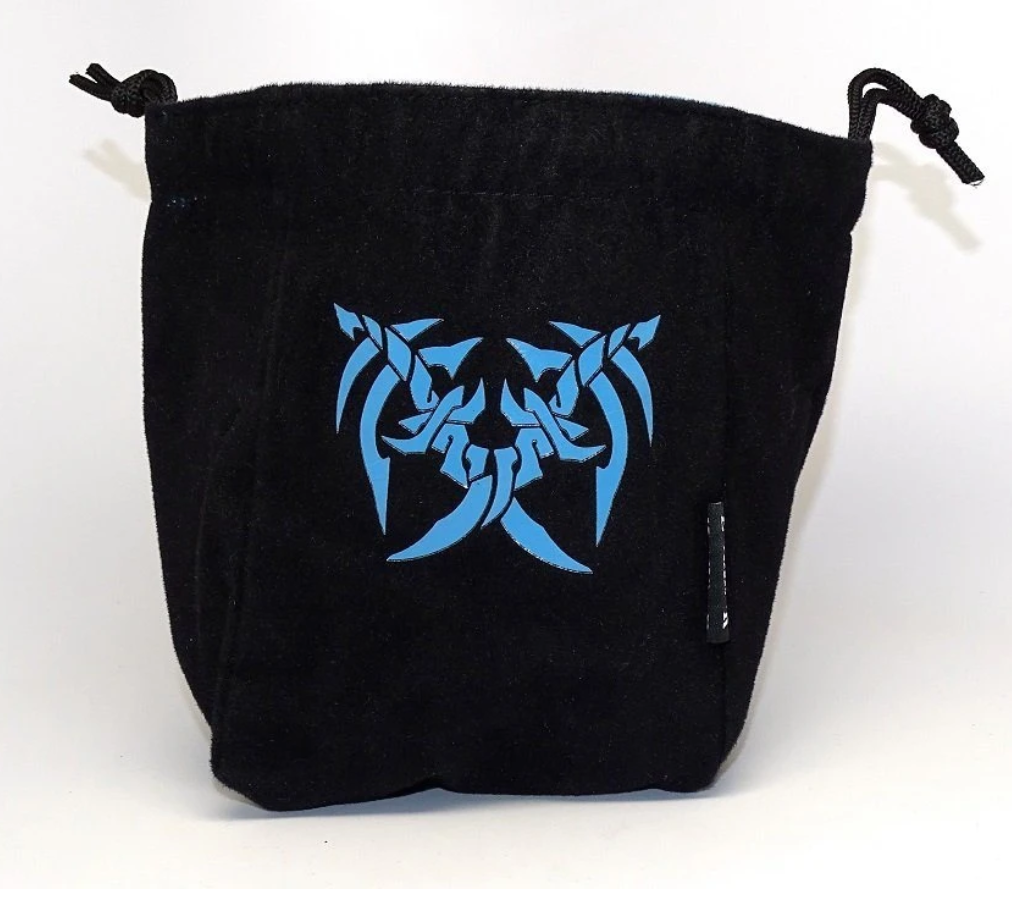 Easy Roller Assassin's Blades Reversible Microfiber Self-Standing Large Dice Bag | Dragon's Lair Comics and Fantasy Houston TX