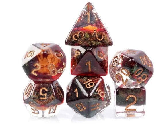 Foam Brain Dragon Mask RPG Dice Set | Dragon's Lair Comics and Fantasy Houston TX