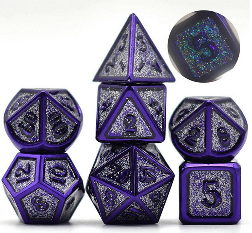 Foam Brain Grape Jelly RPG Dice Set | Dragon's Lair Comics and Fantasy Houston TX