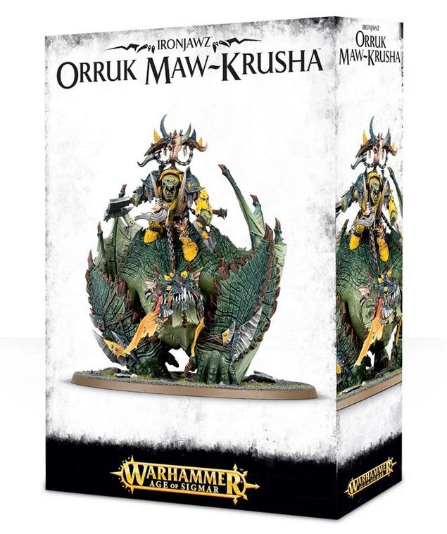 Warhammer Age of Sigmar: Orruk Warclans Gordrakk Fist of Gork/Megaboss on Maw-Krusha | Dragon's Lair Comics and Fantasy Houston TX