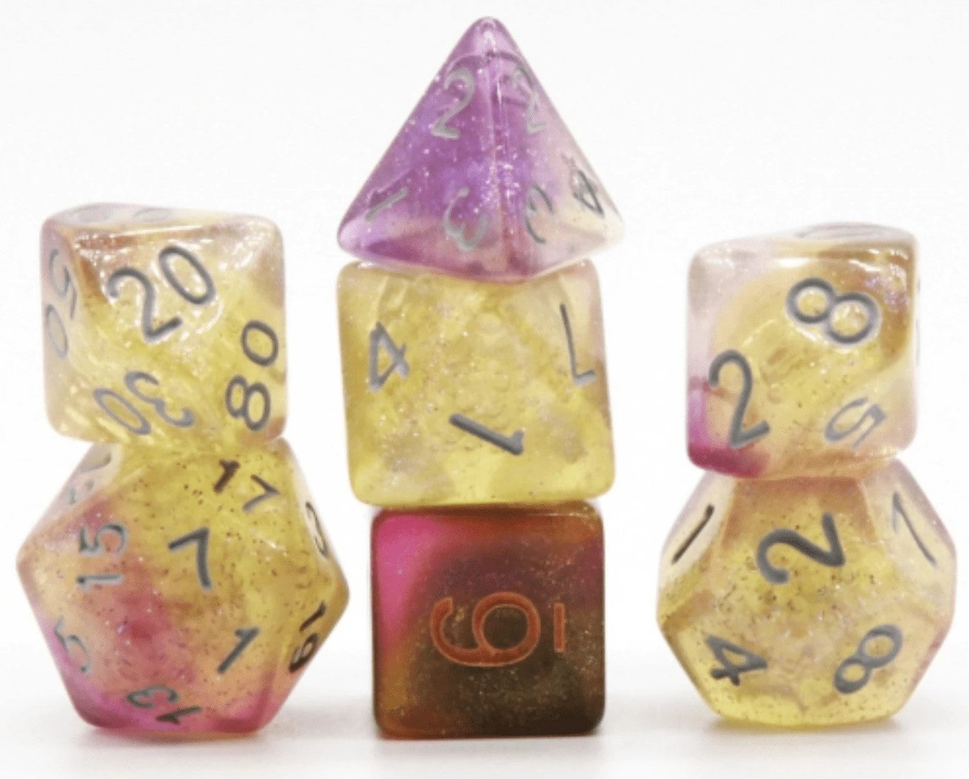 Foam Brain Dream Nebula 7 Dice Set | Dragon's Lair Comics and Fantasy Houston TX