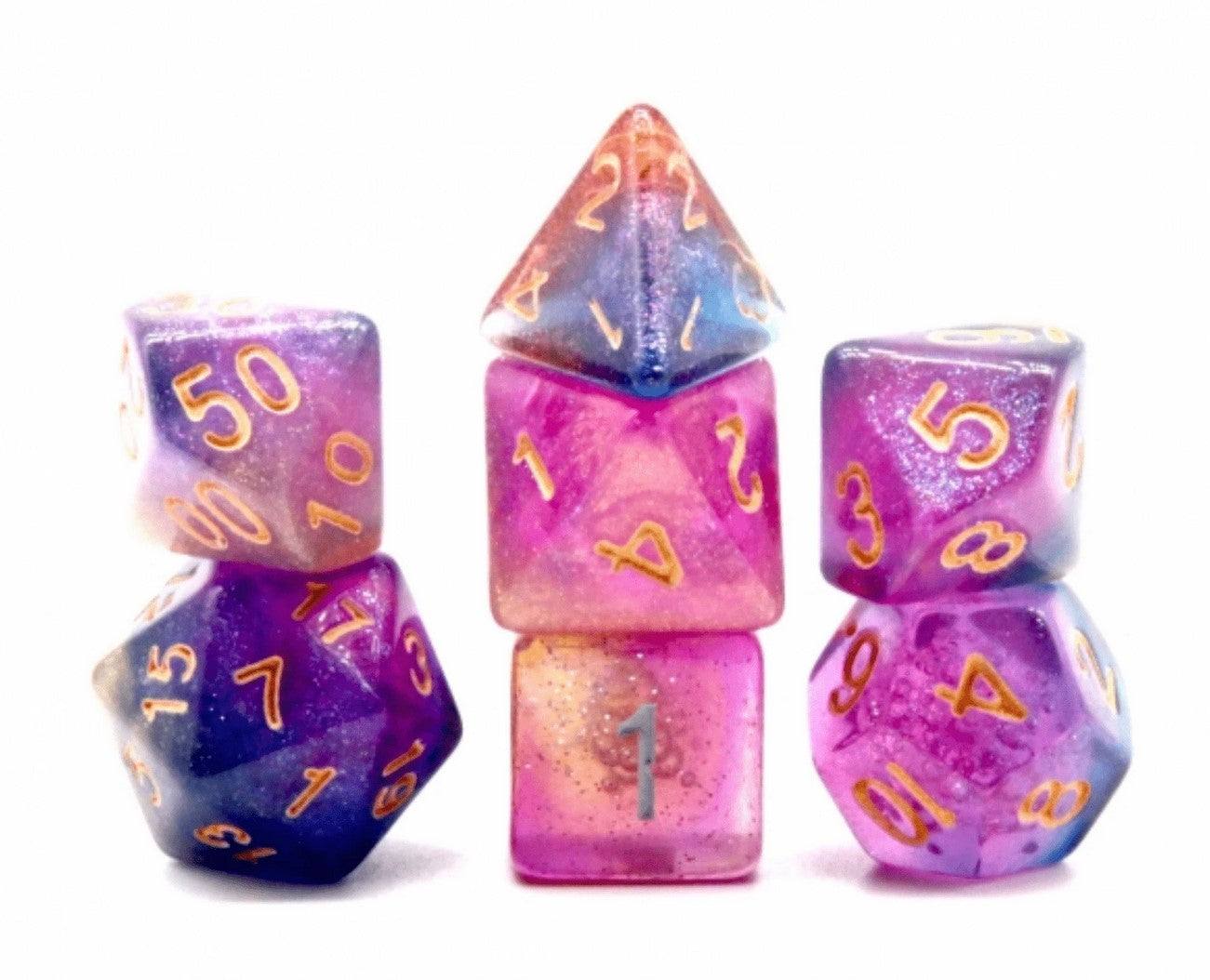 Foam Brain Andromeda's Nebula 7 Dice Set | Dragon's Lair Comics and Fantasy Houston TX