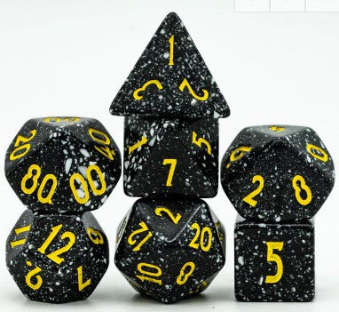 Foam Brain Deep Space Poly 7 Dice Set | Dragon's Lair Comics and Fantasy Houston TX