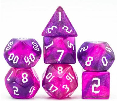 Foam Brain Gravity Elemental Poly 7 Dice Set | Dragon's Lair Comics and Fantasy Houston TX