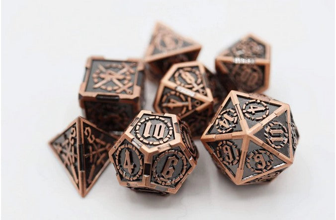 Foam Brain King Arthur's Sword RPG Metal Dice Set | Dragon's Lair Comics and Fantasy Houston TX