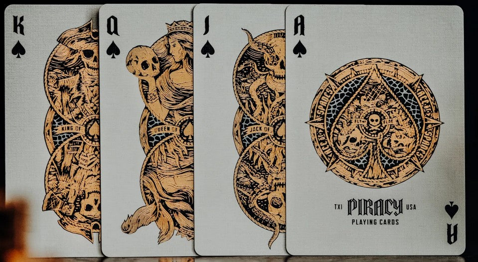 Theroy 11 Piracy Gold Foil Playing Cards | Dragon's Lair Comics and Fantasy Houston TX