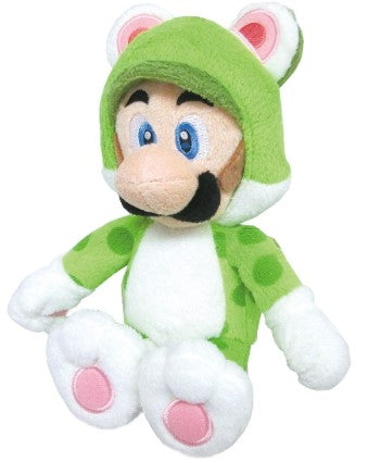 Super Mario Cat Luigi 10" Plush | Dragon's Lair Comics and Fantasy Houston TX