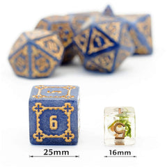 Foam Brain Huge Blue Castle RPG Dice Set | Dragon's Lair Comics and Fantasy Houston TX