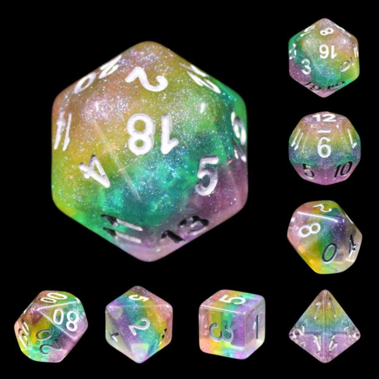 Foam Brain Fairy Dust RPG Dice Set | Dragon's Lair Comics and Fantasy Houston TX