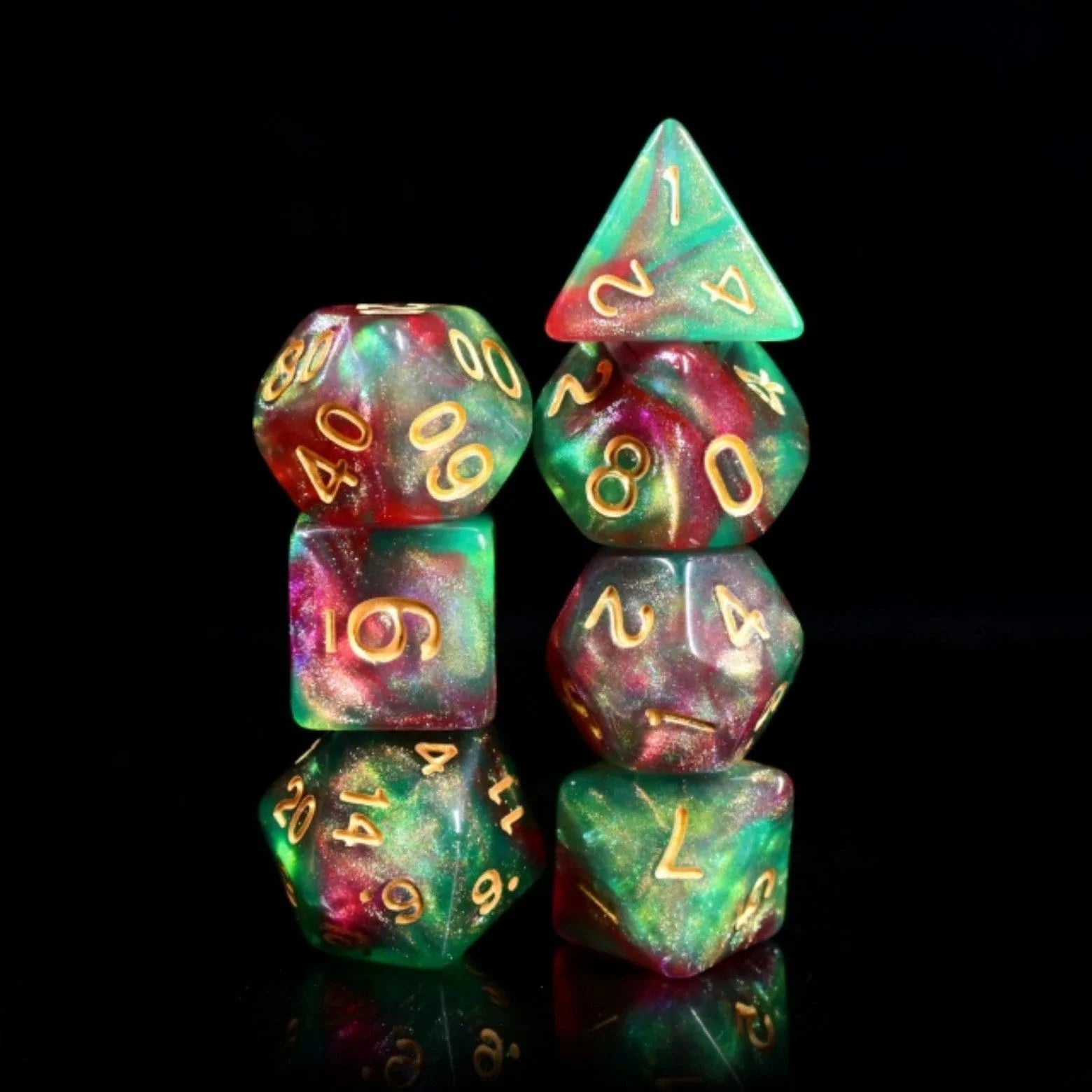 Foam Brain Elf's Dream Poly 7 Dice Set | Dragon's Lair Comics and Fantasy Houston TX