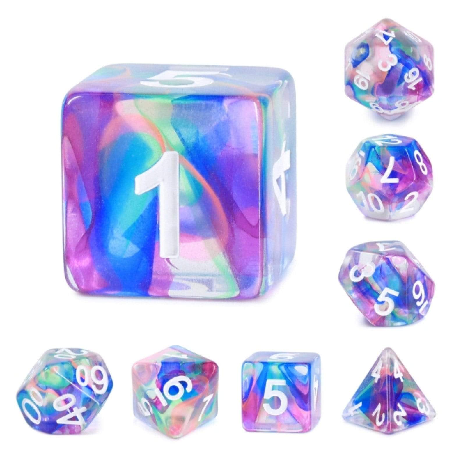 Foam Brain Fairy Tail's Ribbon RPG Dice Set | Dragon's Lair Comics and Fantasy Houston TX