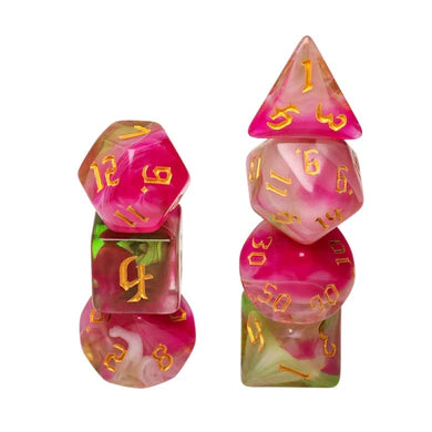 Foam Brain Poly 7 Dice Set: Superbloom | Dragon's Lair Comics and Fantasy Houston TX