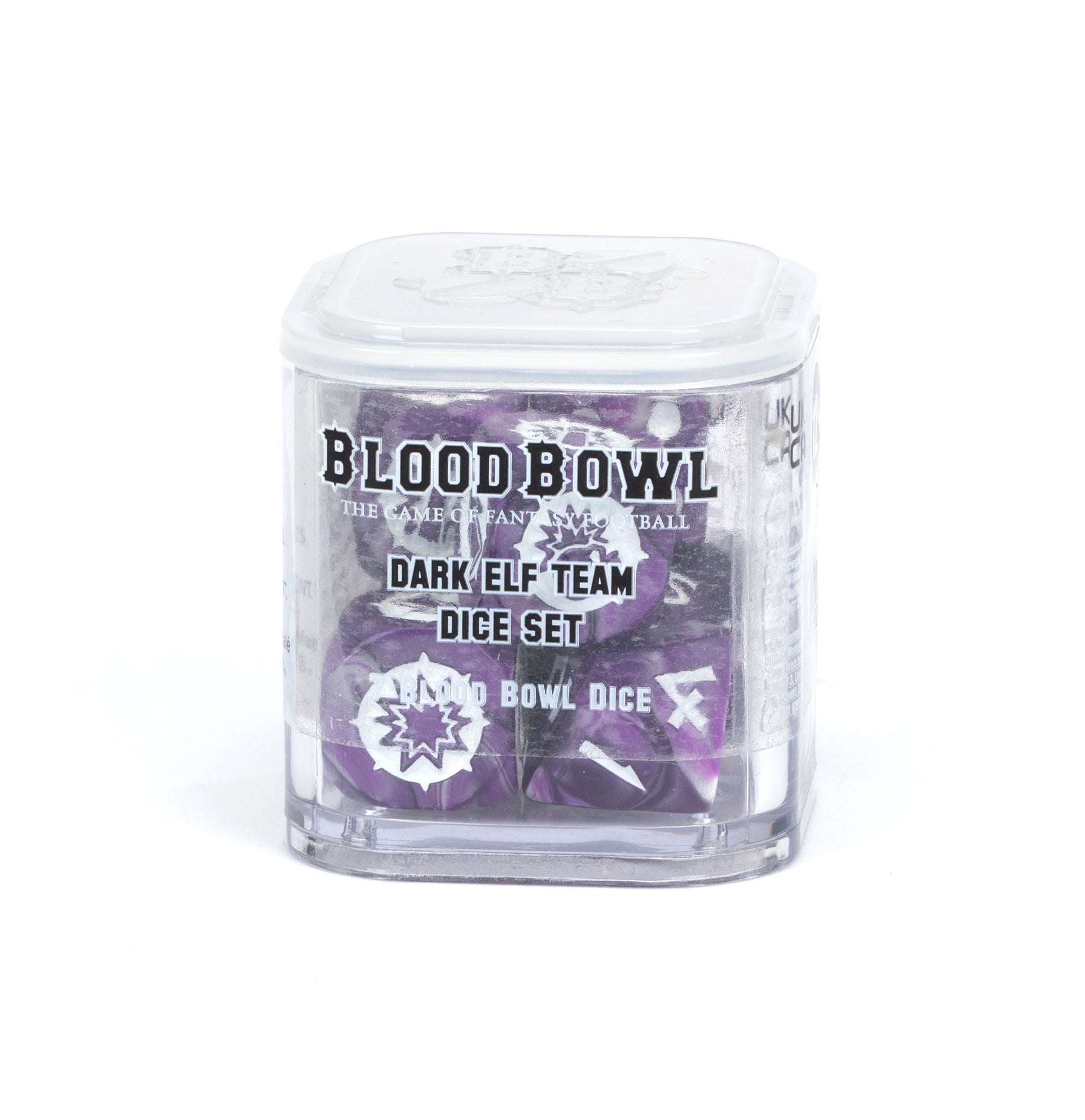 Blood Bowl: Dark Elf Team Dice Set | Dragon's Lair Comics and Fantasy Houston TX