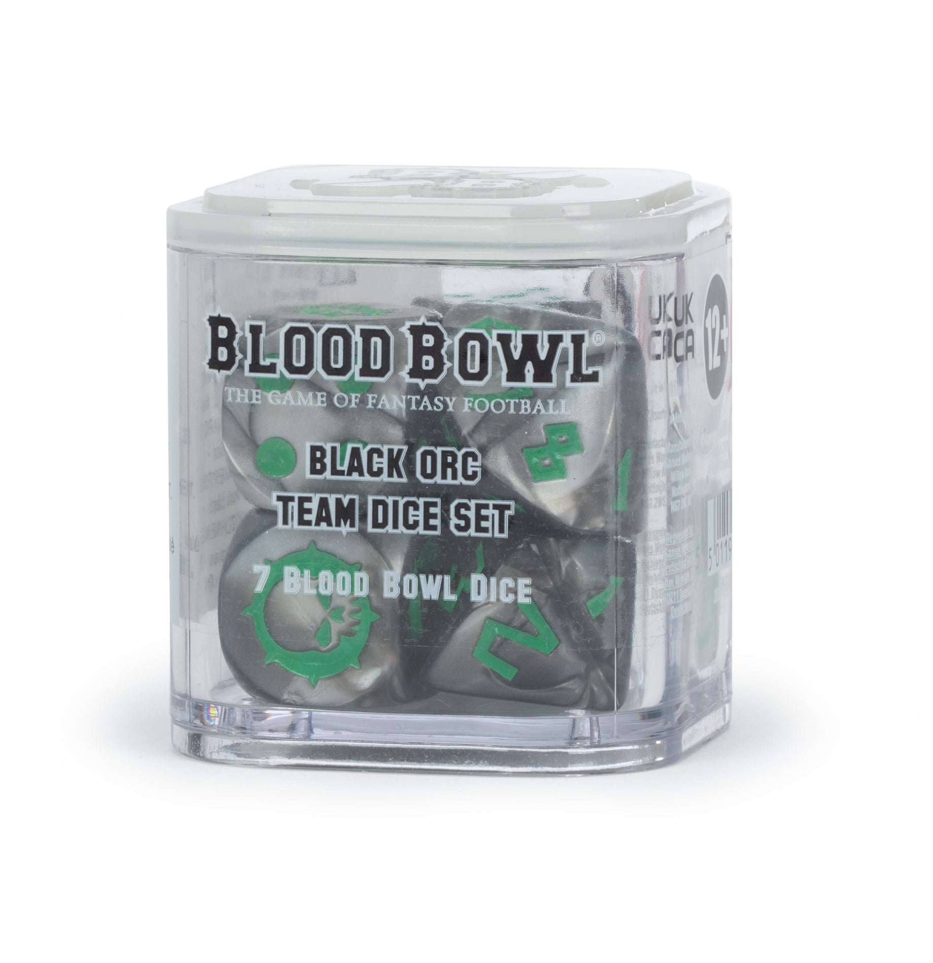 Blood Bowl: Black Orc Team Dice Set | Dragon's Lair Comics and Fantasy Houston TX