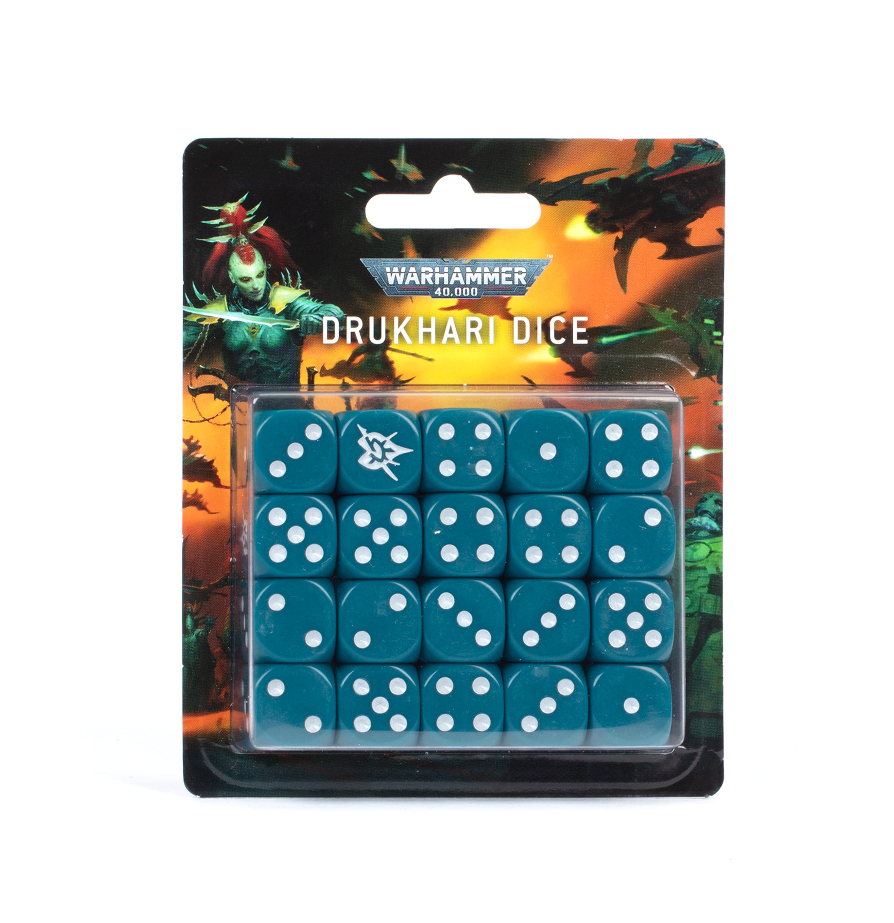 Warhammer 40K: Drukhari Dice Set | Dragon's Lair Comics and Fantasy Houston TX