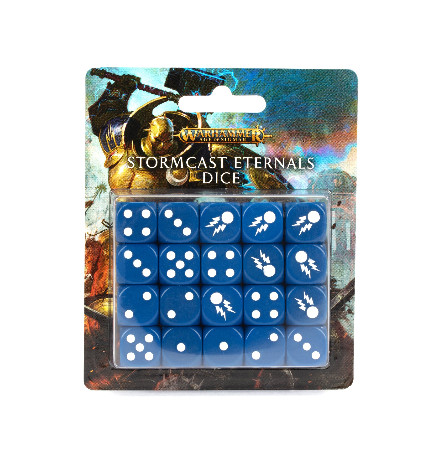 Warhammer Age of Sigmar: Stormcast Eternals Dice Set | Dragon's Lair Comics and Fantasy Houston TX