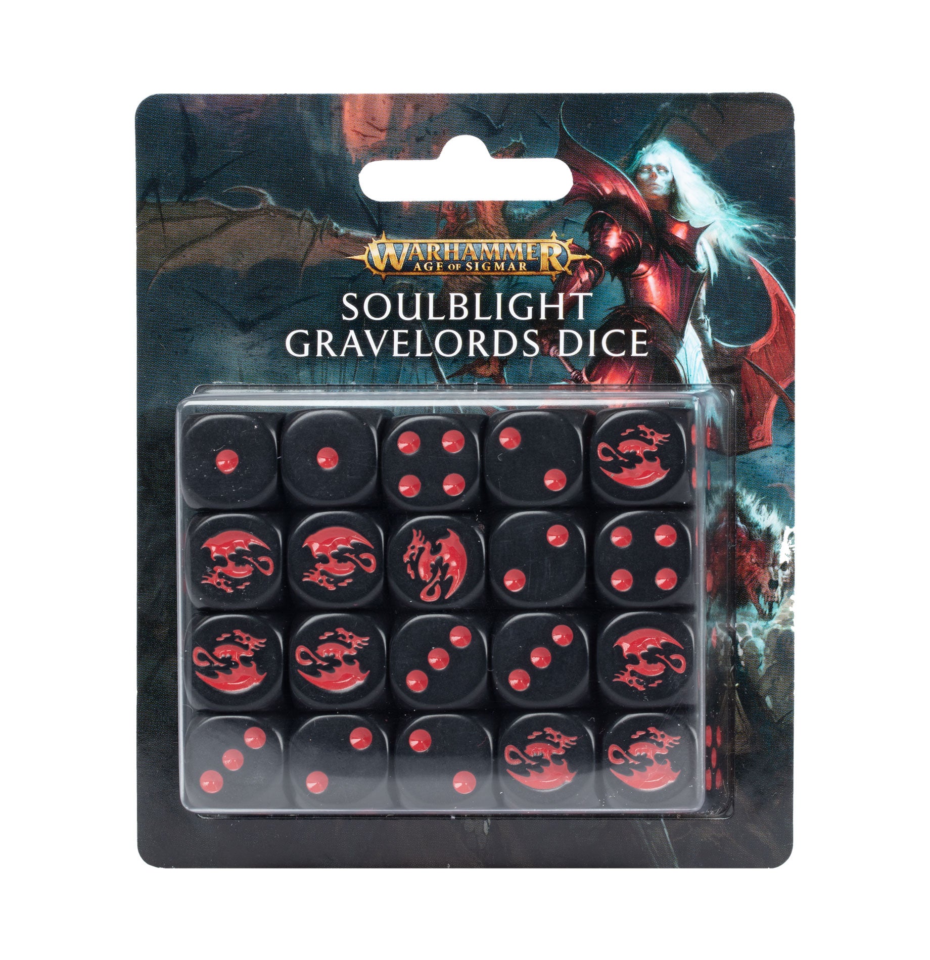 Warhammer Age of Sigmar: Soulblight Gravelords: Dice Set | Dragon's Lair Comics and Fantasy Houston TX