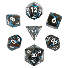 Forged Gaming Tempest Magus Poly 7 Metal Dice Set | Dragon's Lair Comics and Fantasy Houston TX