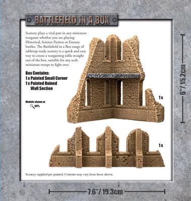 Battlefield in a Box: Sandstone Small Corners | Dragon's Lair Comics and Fantasy Houston TX