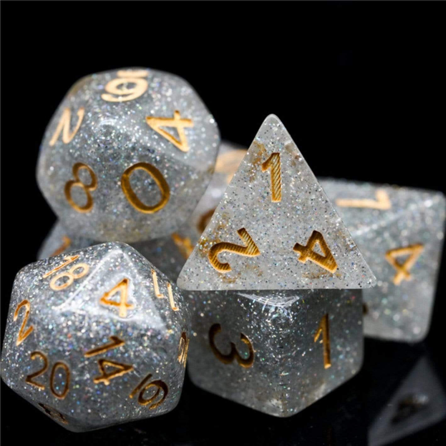 Foam Brain Twinkle Stars RPG Dice Set | Dragon's Lair Comics and Fantasy Houston TX