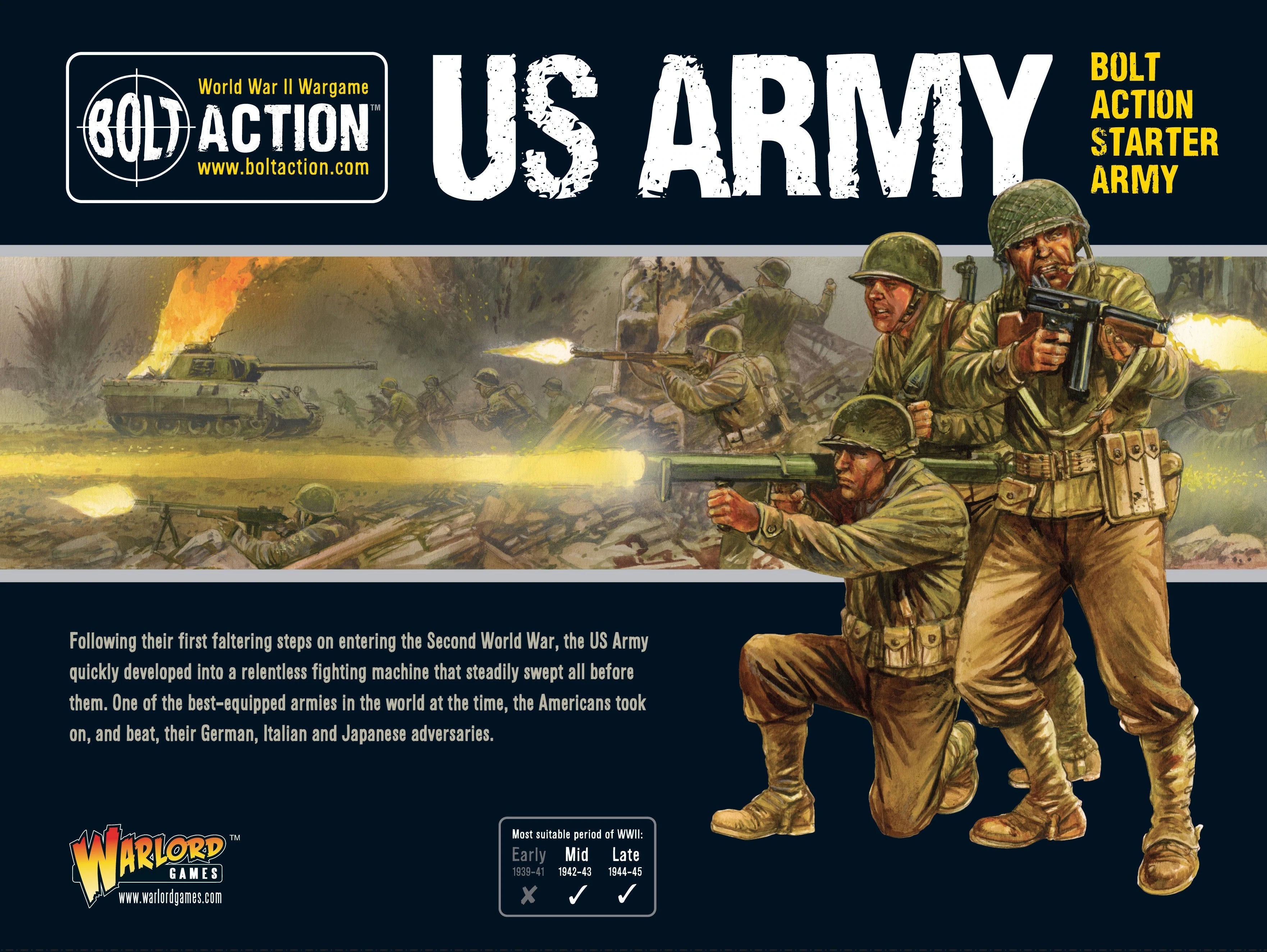 Bolt Action: United States Army Starter Set | Dragon's Lair Comics and Fantasy Houston TX