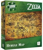 Legend of Zelda Hyrule Map 1000pc Puzzle | Dragon's Lair Comics and Fantasy Houston TX