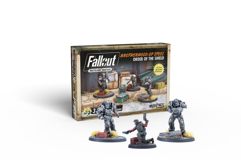 Fallout Wasteland Warfare: BoS OrderShield | Dragon's Lair Comics and Fantasy Houston TX