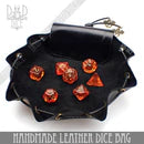 DND Dice Leather Dice Bag & Dice Tray: Dragons/Black | Dragon's Lair Comics and Fantasy Houston TX