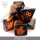 DND Dice Poly 7 Dice Set: Spooky Boi | Dragon's Lair Comics and Fantasy Houston TX