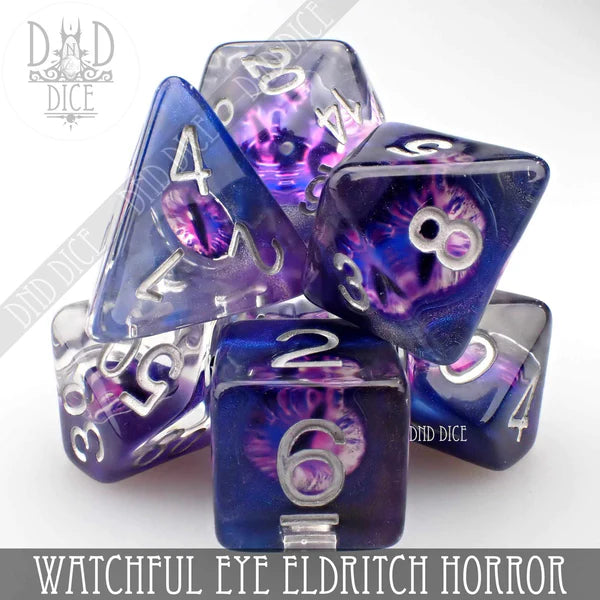 DND Dice Poly 7 Dice Set: Eldritch Horror | Dragon's Lair Comics and Fantasy Houston TX