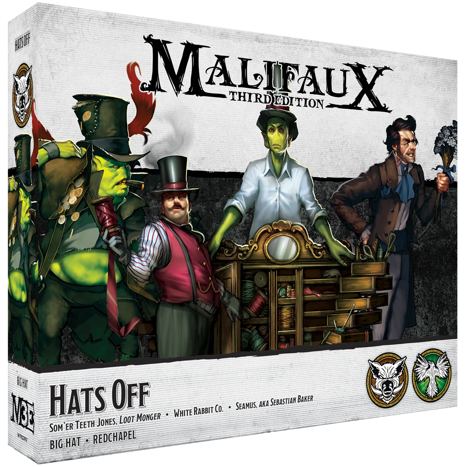 Malifaux 3E Bayou/Resurrectionist Hats Off | Dragon's Lair Comics and Fantasy Houston TX