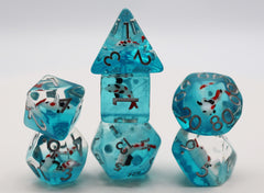 Foam Brain Water Garden Koi Poly 7 Dice Set | Dragon's Lair Comics and Fantasy Houston TX