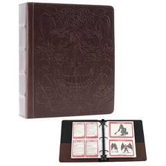 Forged Gaming: Curiosities Cache Card Binder Brown | Dragon's Lair Comics and Fantasy Houston TX