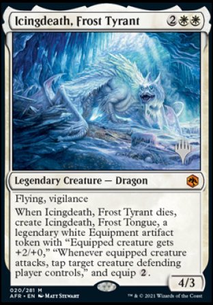 Icingdeath, Frost Tyrant (Promo Pack) [Dungeons & Dragons: Adventures in the Forgotten Realms Promos] | Dragon's Lair Comics and Fantasy Houston TX