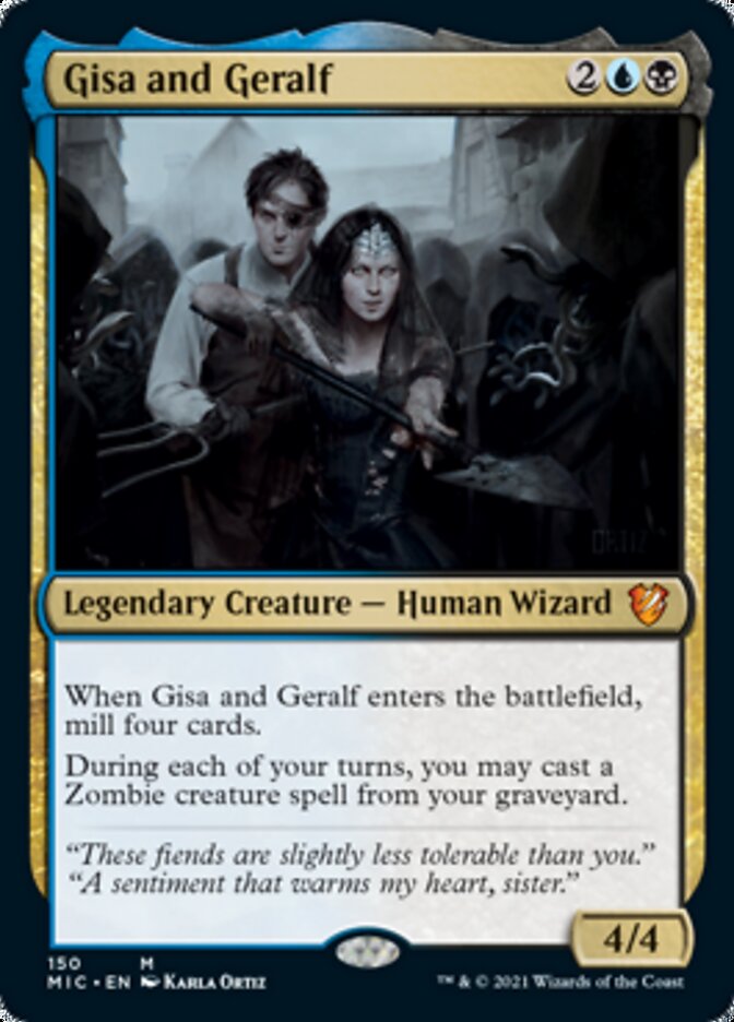 Gisa and Geralf [Innistrad: Midnight Hunt Commander] | Dragon's Lair Comics and Fantasy Houston TX