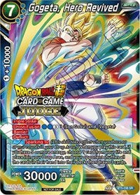 Gogeta, Hero Revived (BT5-038) [Judge Promotion Cards] | Dragon's Lair Comics and Fantasy Houston TX