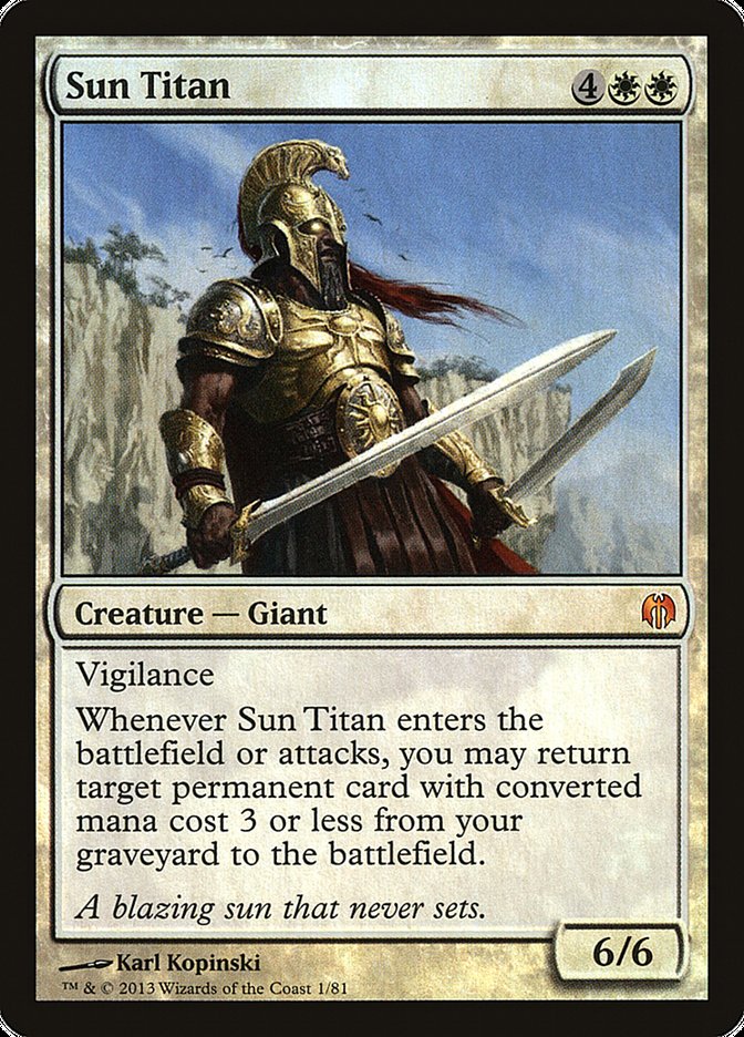 Sun Titan [Duel Decks: Heroes vs. Monsters] | Dragon's Lair Comics and Fantasy Houston TX