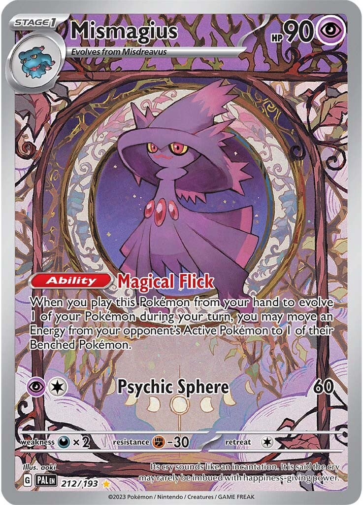 Mismagius (212/193) [Scarlet & Violet: Paldea Evolved] | Dragon's Lair Comics and Fantasy Houston TX