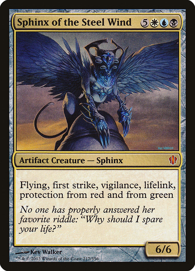 Sphinx of the Steel Wind [Commander 2013] | Dragon's Lair Comics and Fantasy Houston TX