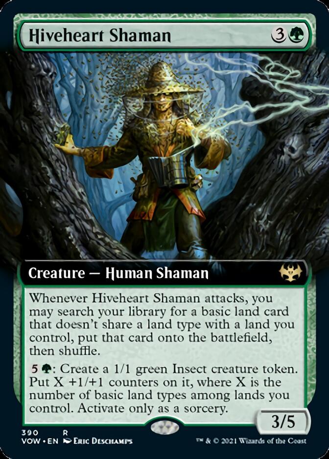 Hiveheart Shaman (Extended Art) [Innistrad: Crimson Vow] | Dragon's Lair Comics and Fantasy Houston TX