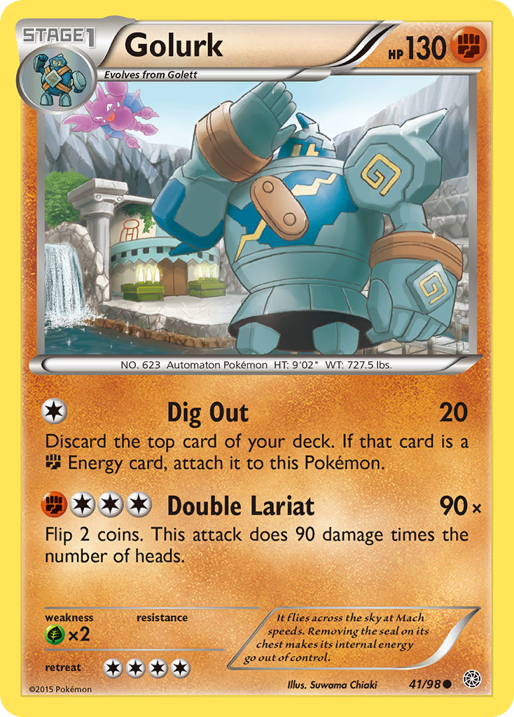 Golurk (41/98) [XY: Ancient Origins] | Dragon's Lair Comics and Fantasy Houston TX