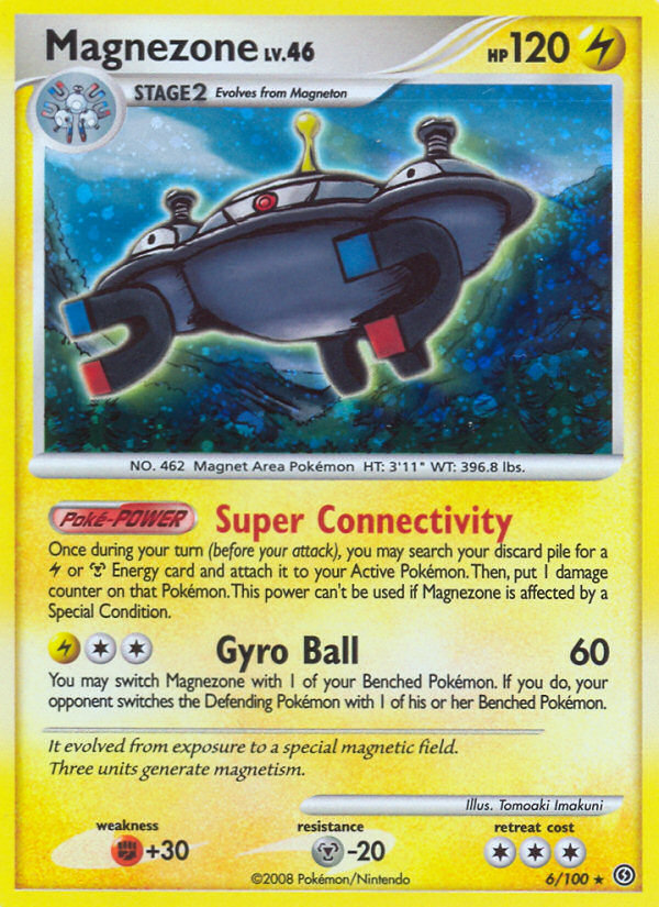 Magnezone (6/100) [Diamond & Pearl: Stormfront] | Dragon's Lair Comics and Fantasy Houston TX