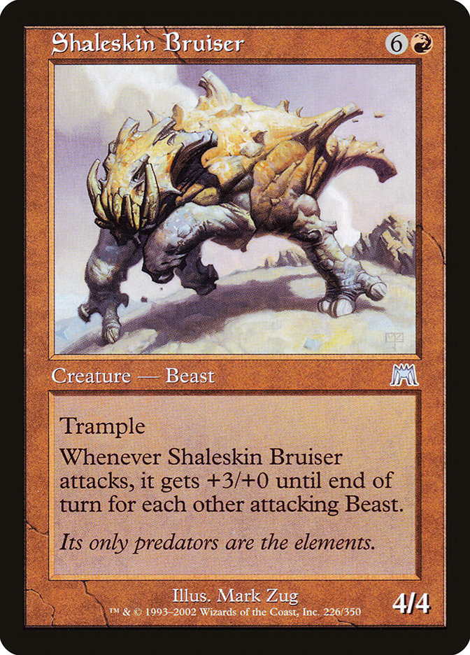 Shaleskin Bruiser [Onslaught] | Dragon's Lair Comics and Fantasy Houston TX