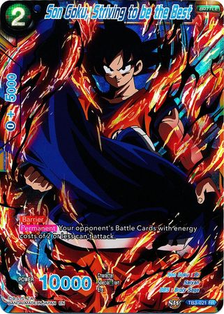 Son Goku, Striving to be the Best (TB3-021) [Clash of Fates] | Dragon's Lair Comics and Fantasy Houston TX