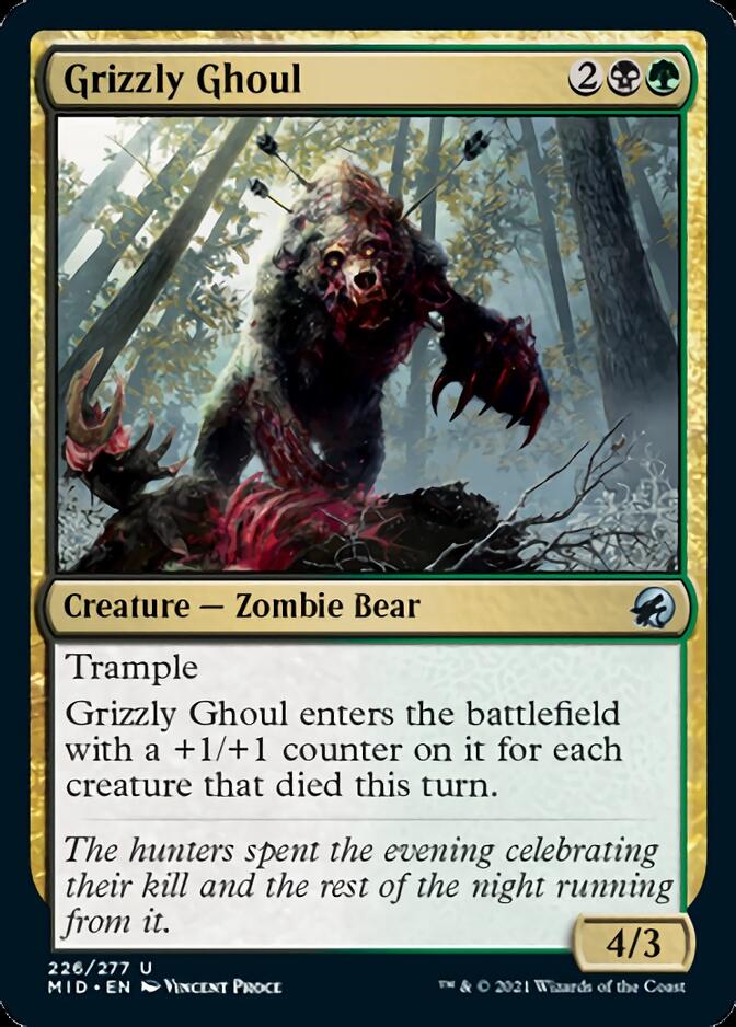 Grizzly Ghoul [Innistrad: Midnight Hunt] | Dragon's Lair Comics and Fantasy Houston TX