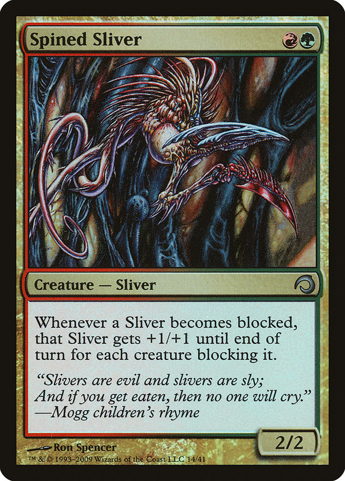 Spined Sliver [Premium Deck Series: Slivers] | Dragon's Lair Comics and Fantasy Houston TX